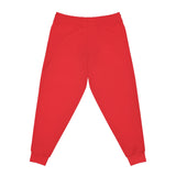 Red Athletic Joggers (AOP)